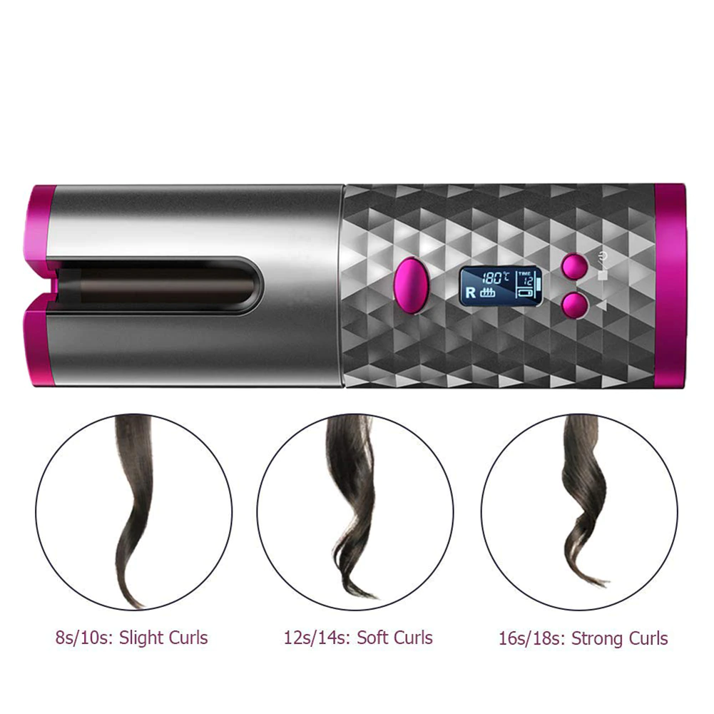 Pluto Provisions™ Portable Hair Curler