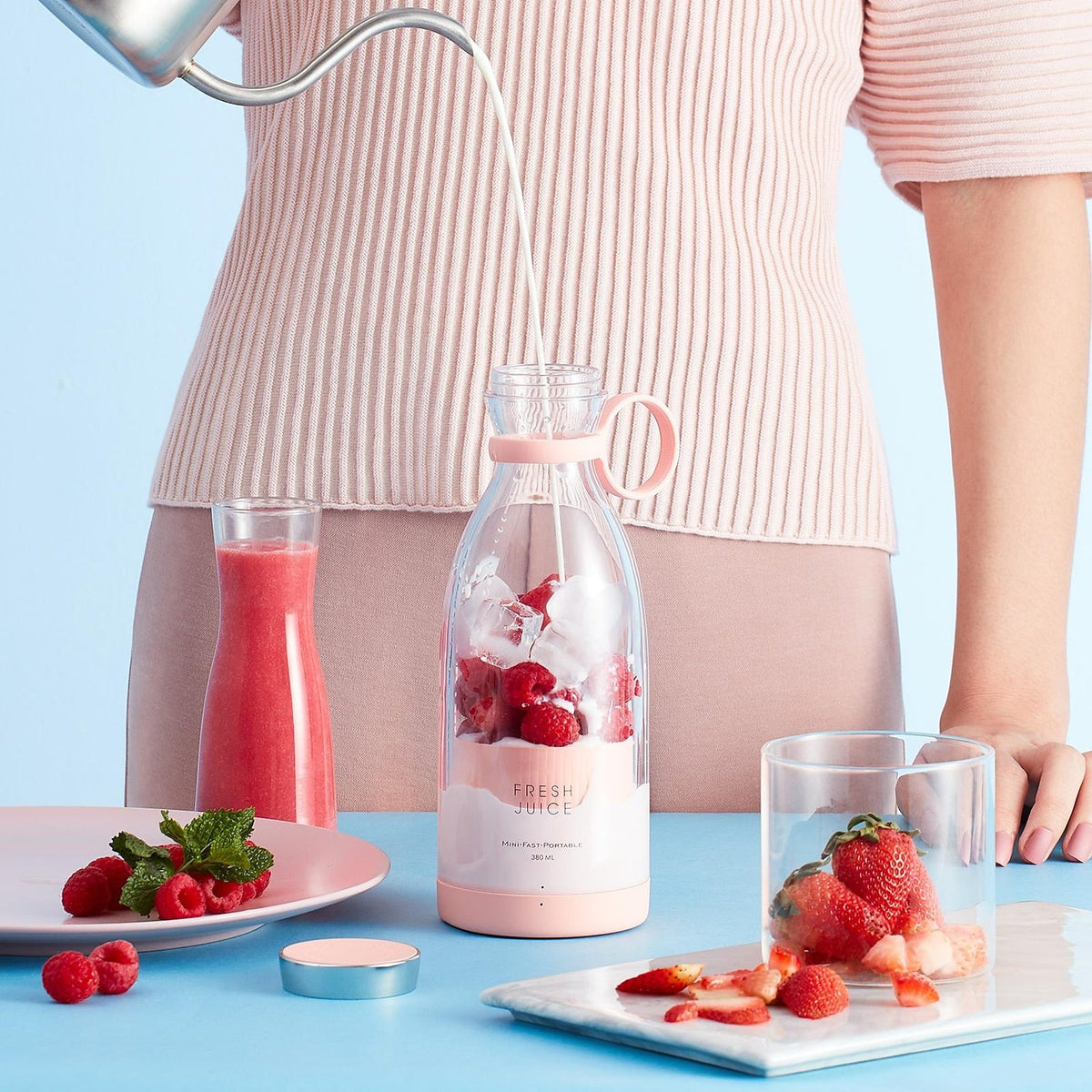 Pluto Provisions™ Blender Bottle